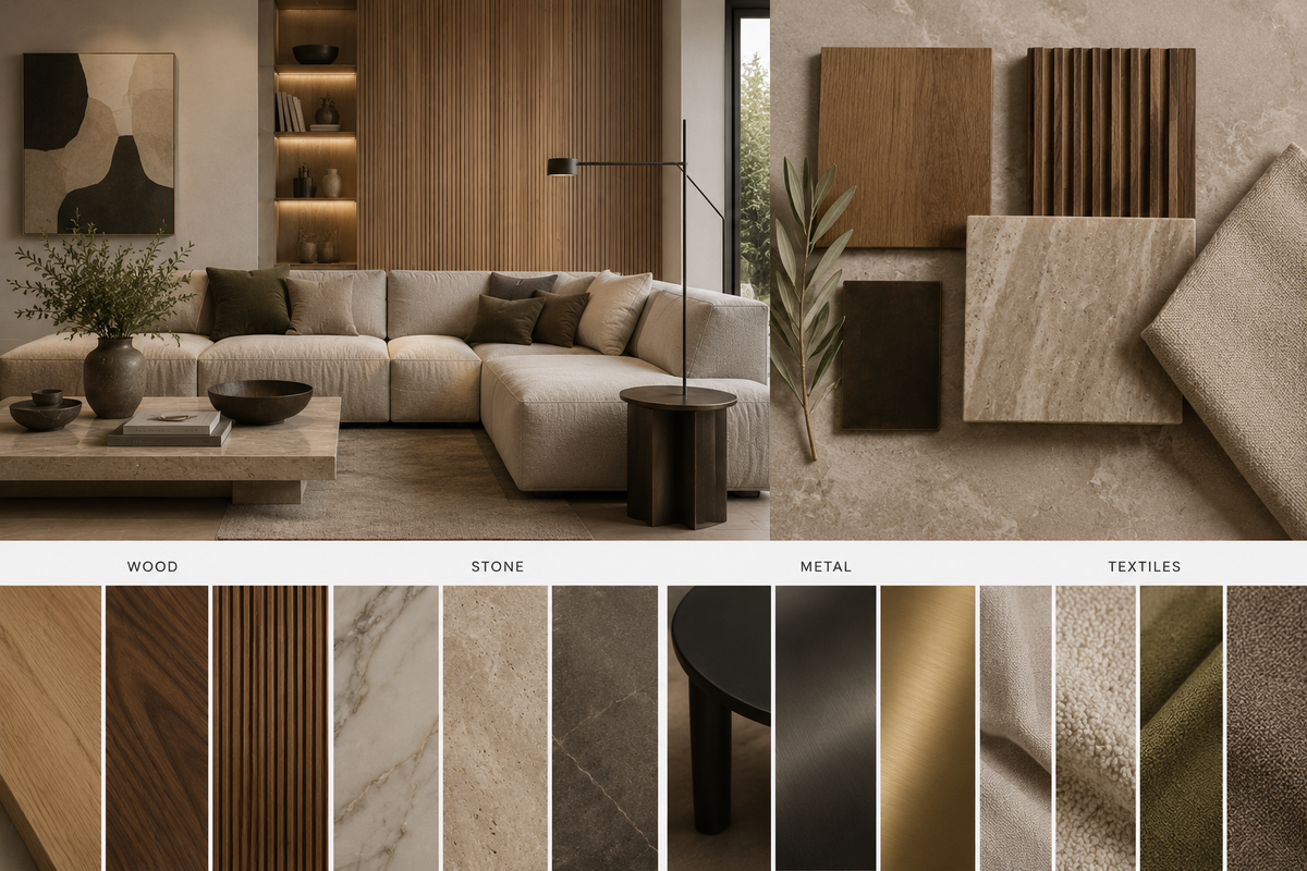 Contemporary Interior Design Materials