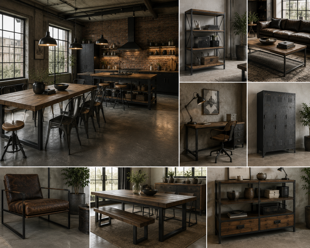 Industrial Interior Design furniture