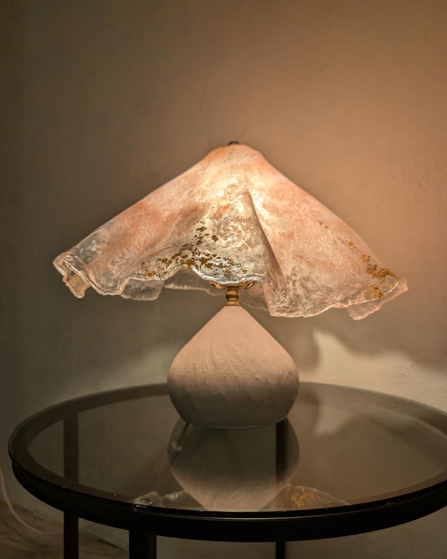 Medusa No. 02 Light Pink Organic Designer Table Lamp