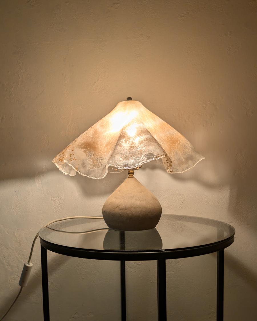 Medusa No. 03 Beige Organic Designer Table Lamp